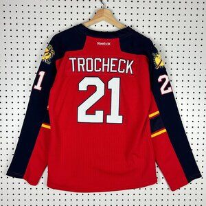 Vincent Trocheck Florida Panthers Women's Large NHL Hockey Jersey #21 Reebok Red